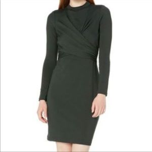 Susana Monaco Phoebe Front Twist Long Sleeve Dress